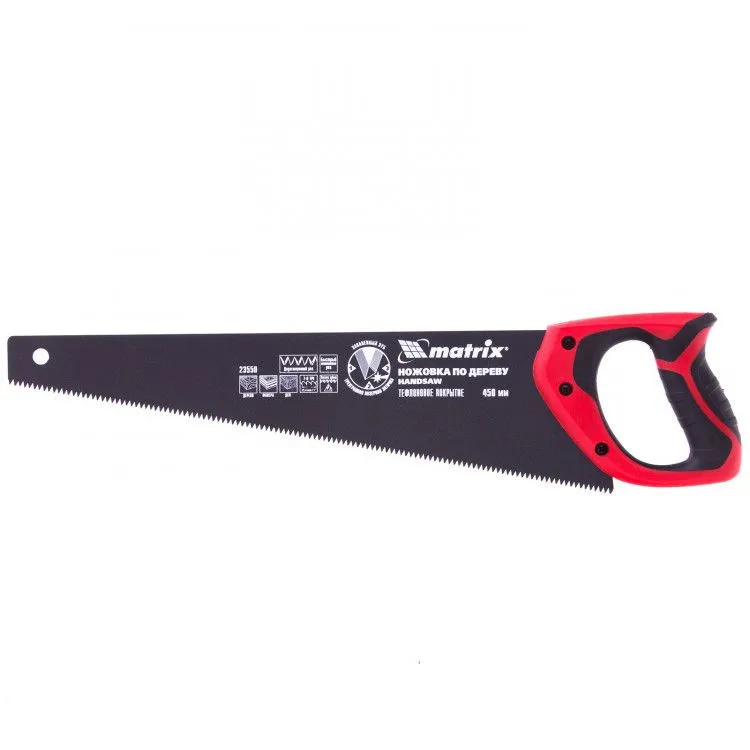 Ножовка по дереву   450мм, закалённый зуб. заточ. LIT