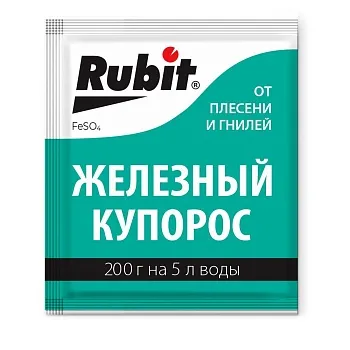 Средство от болезней растений ЖЕЛЕЗНЫЙ КУПОРОС 200г (30) Рубит