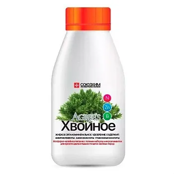 Агрис Хвойное органоминеральное удобрение 0,25л (20)