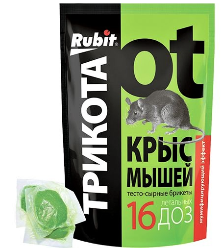 Рубит ТриКота 16 доз мумиф. приманка 150гр (50)