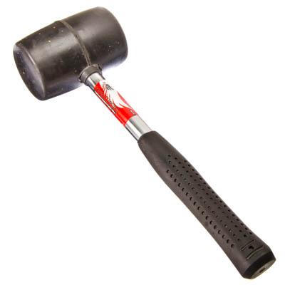 Киянка резиновая 450гр. метал. ручка FALCO