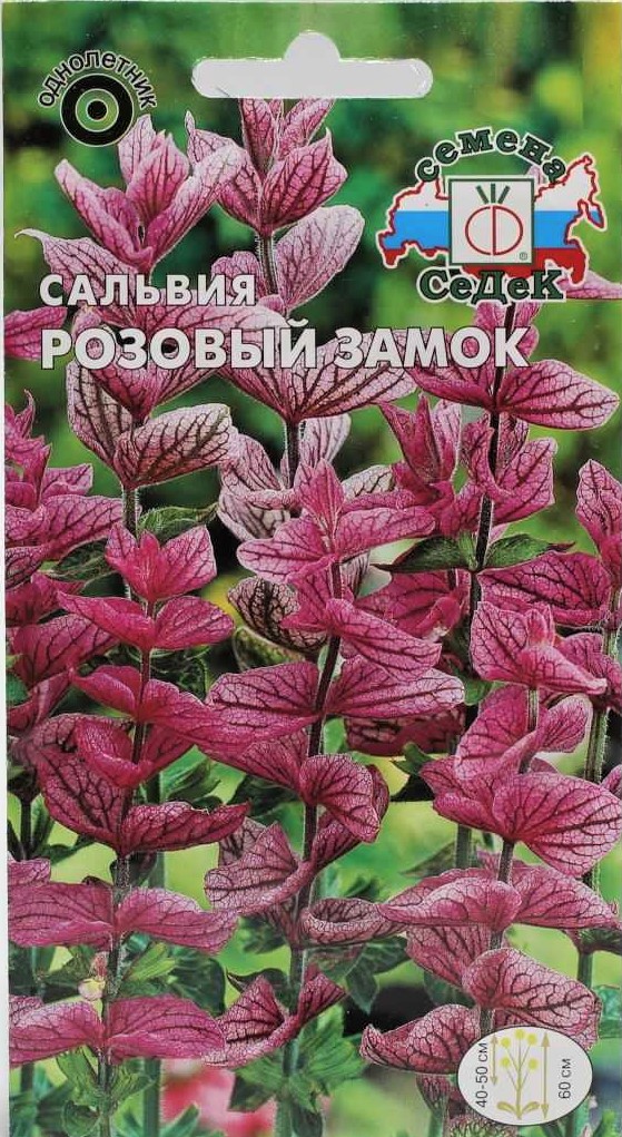 Седек Сальвия Розовый замок (хорминовая, розовая) (Евро, 0,25)