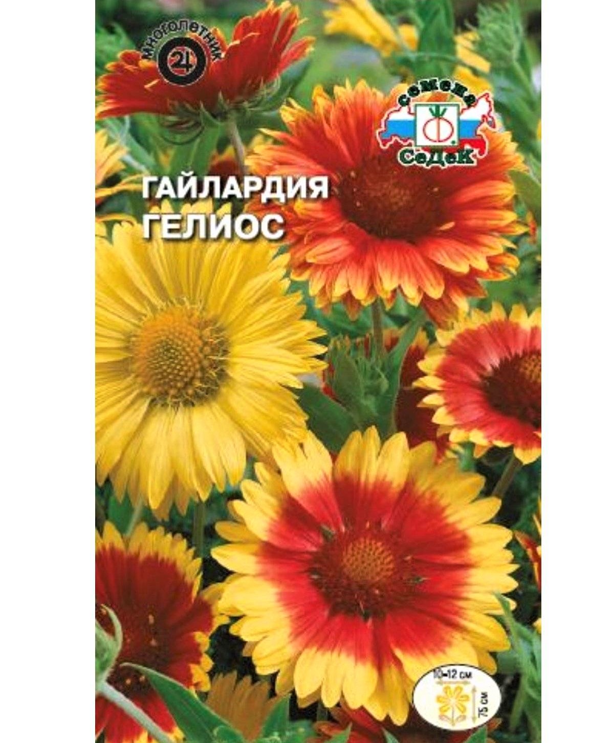 Седек Гайлардия Гелиос (вид остистая, смесь цветов) (Евро, 0,2)