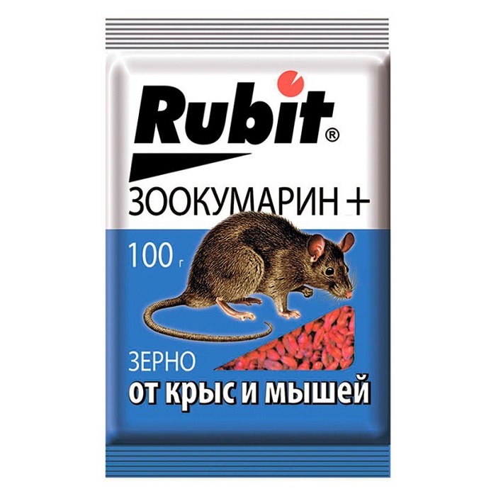 Рубит ЗООКУМАРИН+ зерно 100г (50)