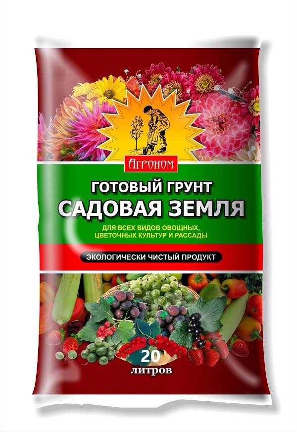 Грунт Агроном садовая земля 20л (135)