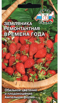 Седек земляника Времена Года ( мелкоплодная ремонтант.) (Евро, 0,04)